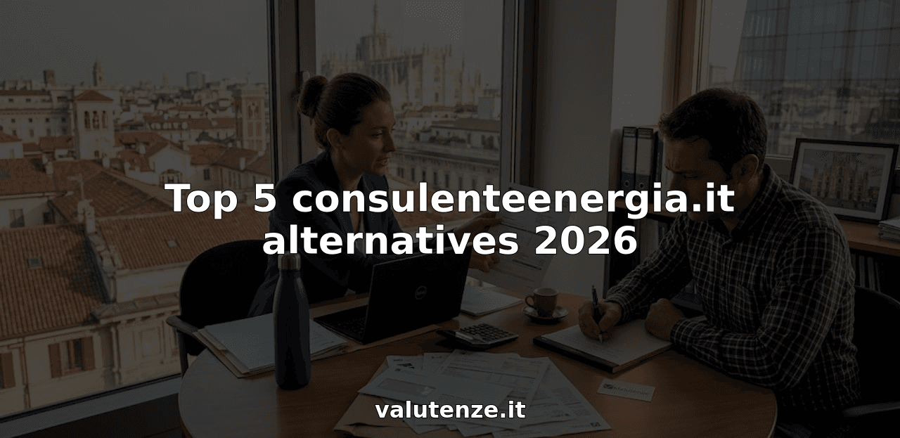 Top 5 consulenteenergia.it alternatives 2026