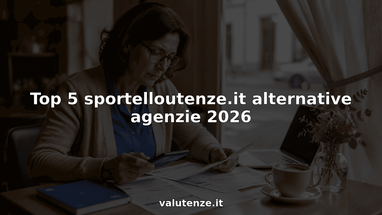 Top 5 sportelloutenze.it alternative agenzie 2026