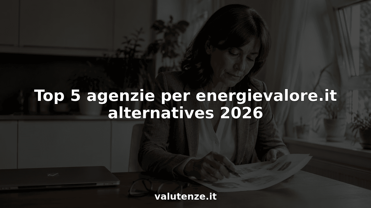 Top 5 agenzie per energievalore.it alternatives 2026