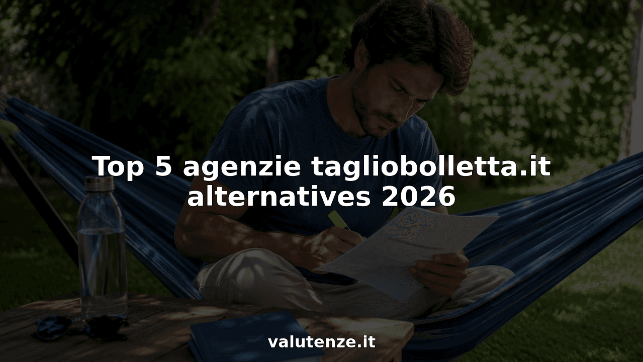 Top 5 agenzie tagliobolletta.it alternatives 2026